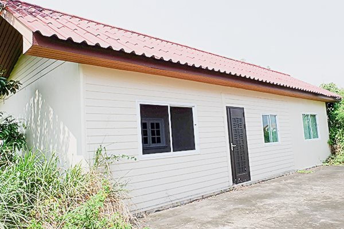 ขายบ้านศรีราชา แหลมฉบัง บ้านบึง : ขาย บ้านเดี่ยวชั้นเดียวพร้อมที่ดิน หมู่บ้านพฤกษาแลนด์ หนองชาก บ้านบึง