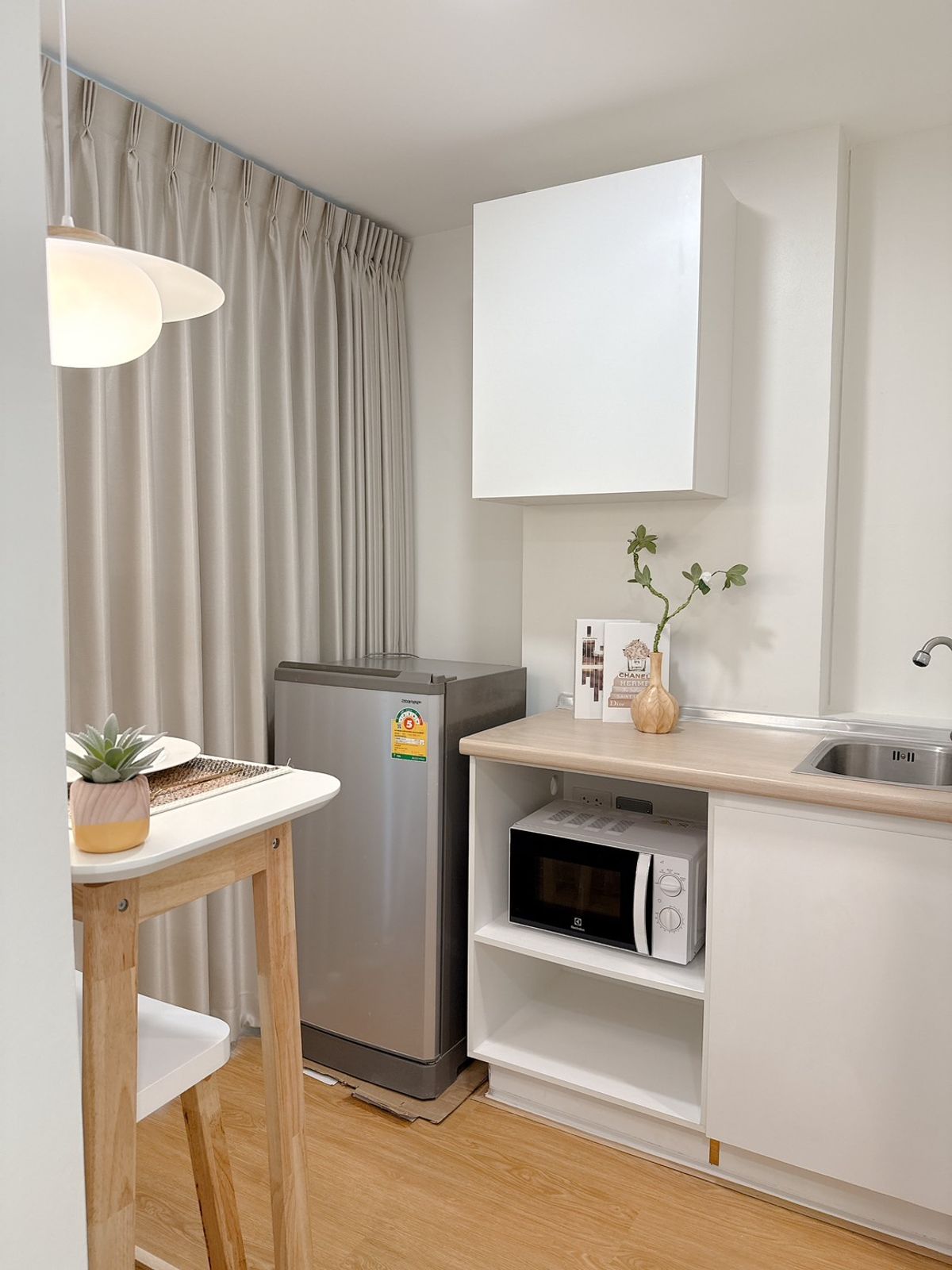 For SaleCondoPattanakan, Srinakarin : The owner of the newly decorated with the heart. For you to stay comfortably at Lumpini Ville Onnut-Phatthanakan