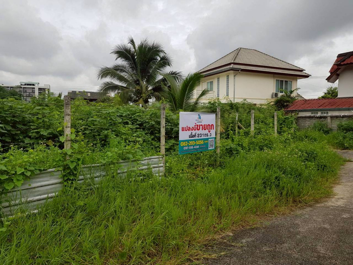 For SaleLandChiang Mai : Land for sale, gold location In the heart of the business district and community, size 231 square wah, Fah Ham Subdistrict, Mueang Chiang Mai District, Chiang Mai Province