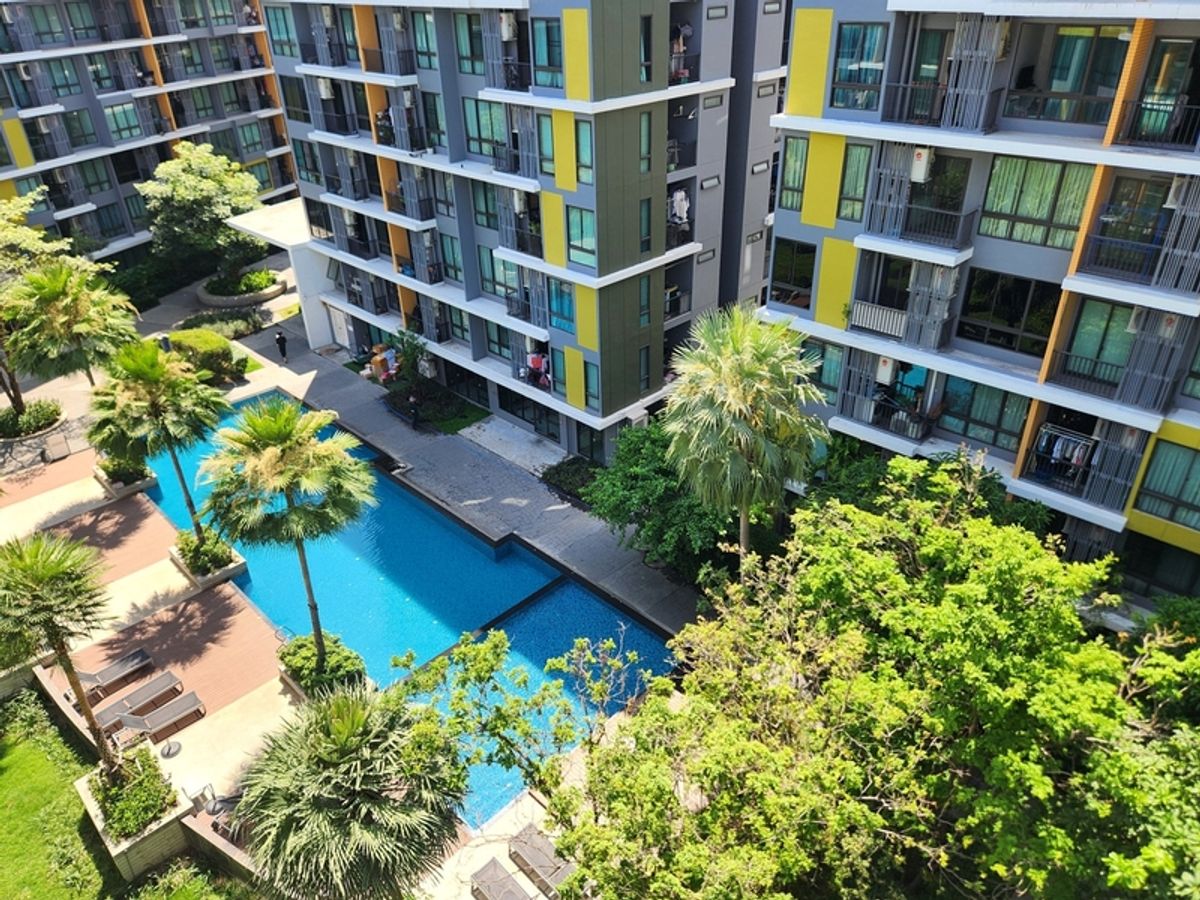 ขายคอนโดอ่อนนุช อุดมสุข : ขาย 2-Bed ห้องมุม วิวสระ สไตล์รีสอร์ท ICondo สุขุมวิท 103 อุดมสุข