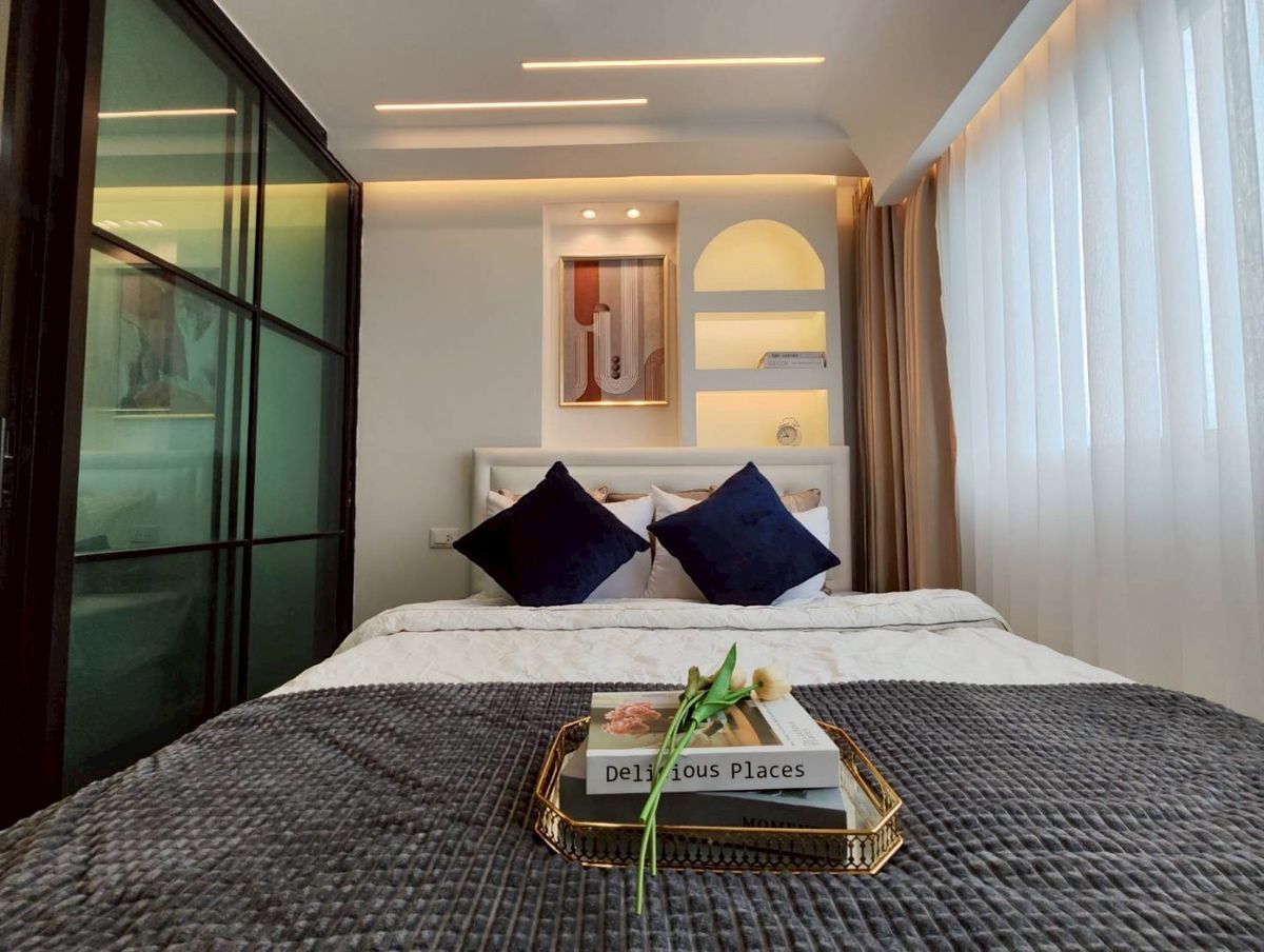 For SaleCondoLadprao101, Happy Land, The Mall Bang Kapi : ✅ S-LCNW109 ✅ Line : @p2nproperty