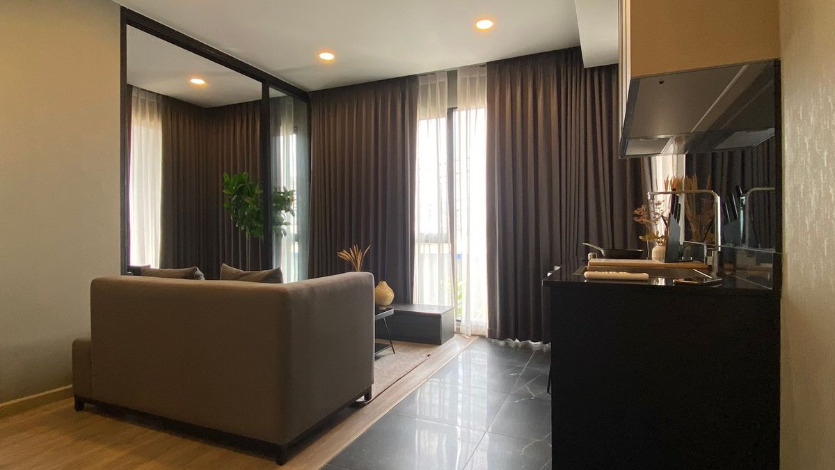 ขายคอนโดรัชดา ห้วยขวาง : The Teak Ratchada 19 / 1 Bed Plus (FOR SALE), เดอะ ทีค รัชดา 19 / 1 ห้องนอน + ห้องอเนกประสงค์ (ขาย) CHER030