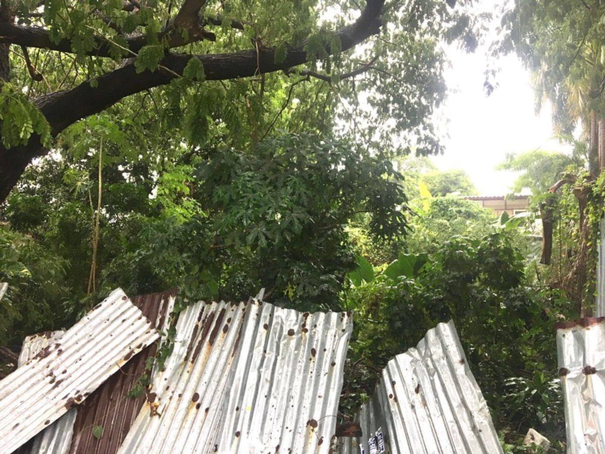 For SaleLandLadprao101, Happy Land, The Mall Bang Kapi : Urgent sale, beautiful land, 109 square wah, Soi Lat Phrao 106, near the yellow line MRT, Lat Phrao Station 83