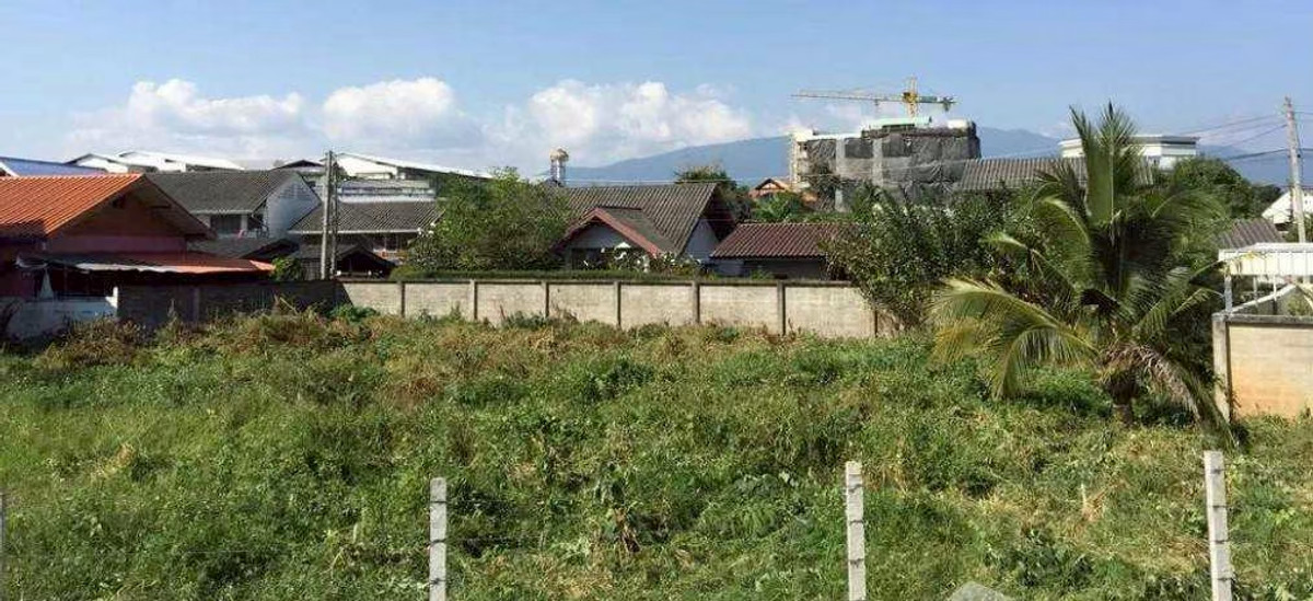 For SaleLandChiang Mai : Land for sale, gold location In the heart of the business district and community, size 231 square wah, Fah Ham Subdistrict, Mueang Chiang Mai District, Chiang Mai Province