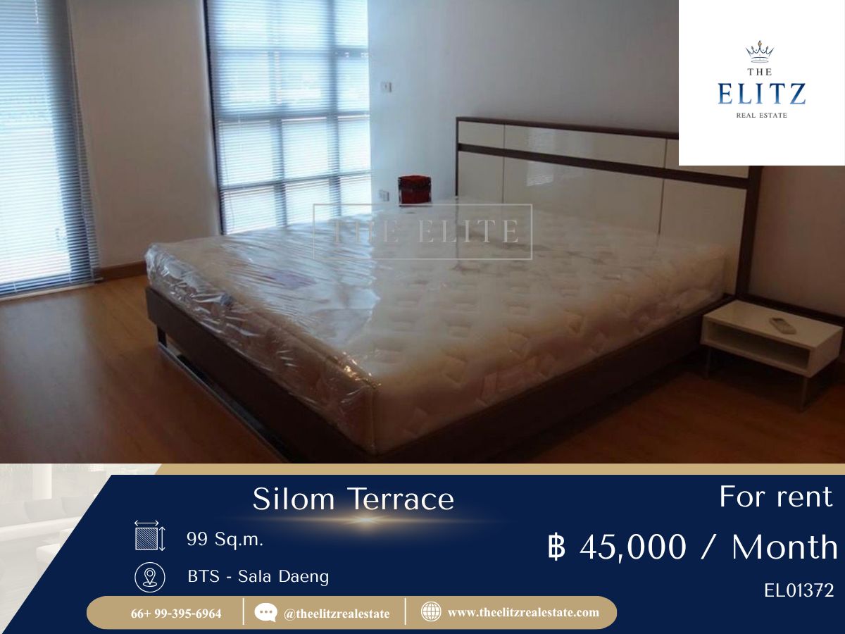 For RentCondoSilom, Saladaeng, Bangrak : ✨ Big condo in the heart of Sathorn-Silom Anyone looking for a rental room, dont miss it 💯