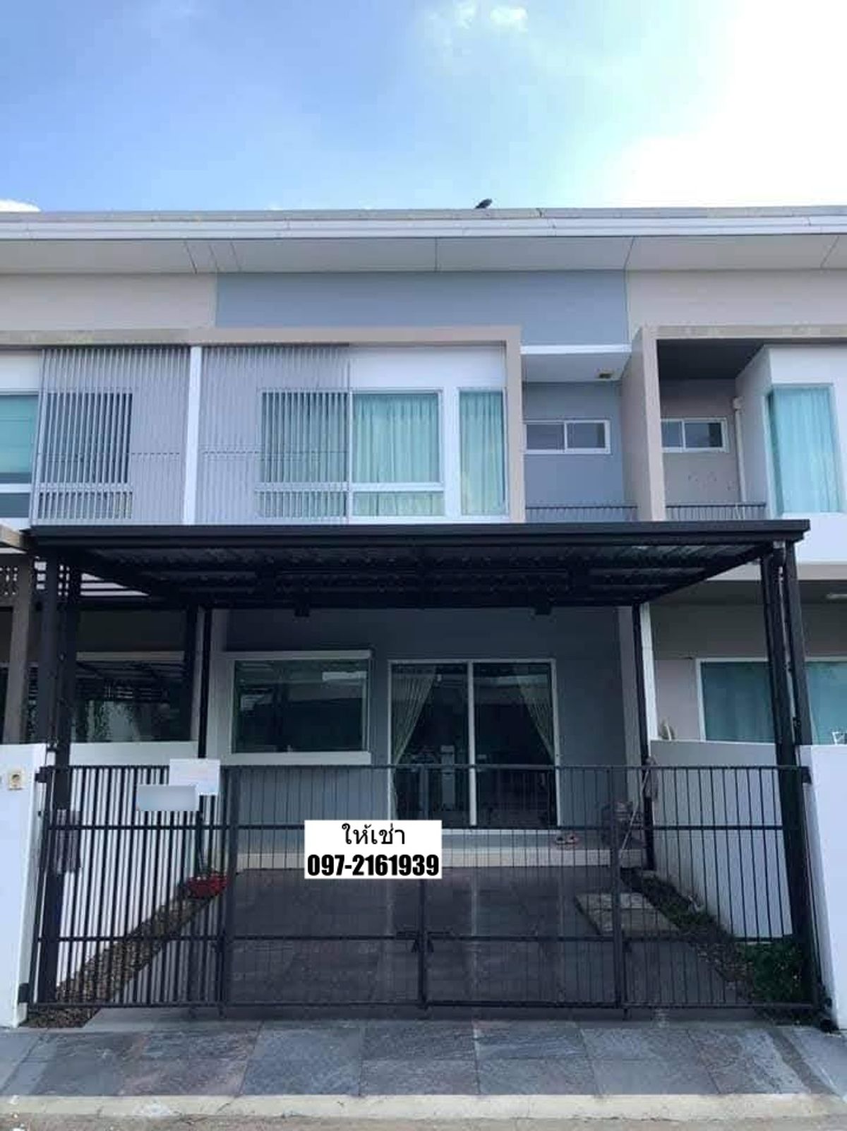 ให้เช่าทาวน์โฮมบางนา แบริ่ง ลาซาล : ให้เช่าบ้าน ทาวน์โฮม 2 ชั้น หมู่บ้านอินดี้ บางนา กม. 26 พร้อมอยู่ 📲097-2161939 