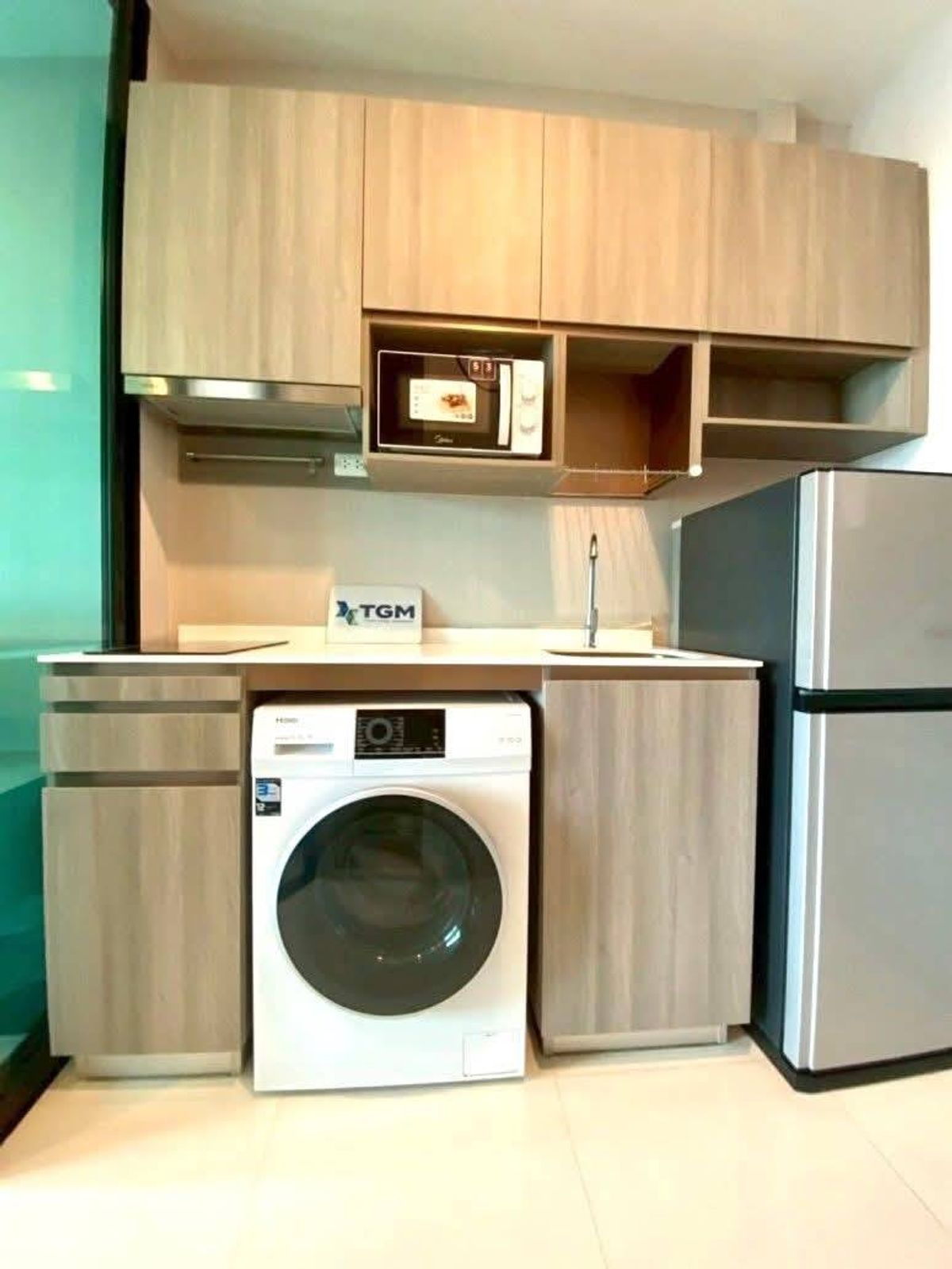 For RentCondoRamkhamhaeng, Hua Mak : For rent 📍 Knightsbridge Collage Ramkhamhaeng 📍 Fully furnished and equipped, next to Soi Ramkhamhaeng 42