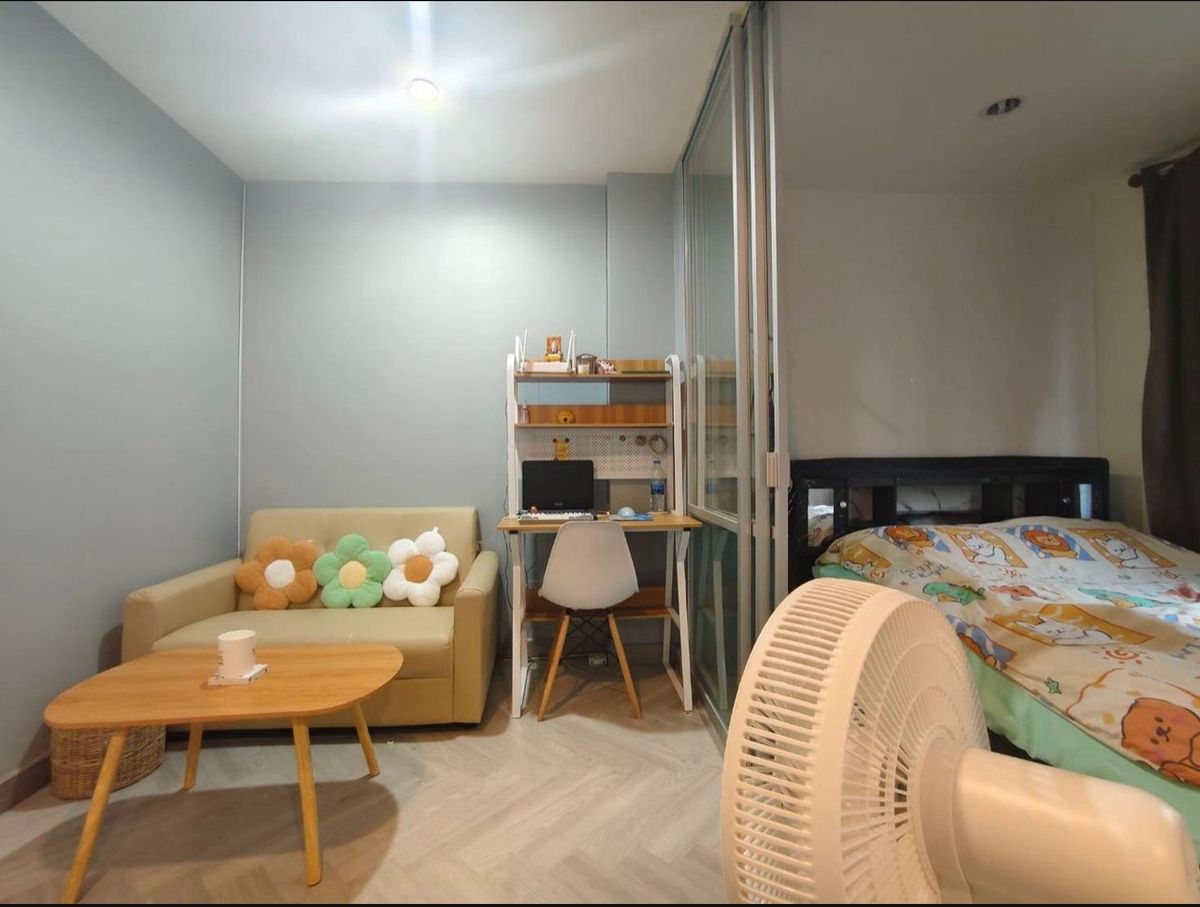 For RentCondoOnnut, Udomsuk : Rent Lumpini Ville onnut 46, beautiful room at the cover