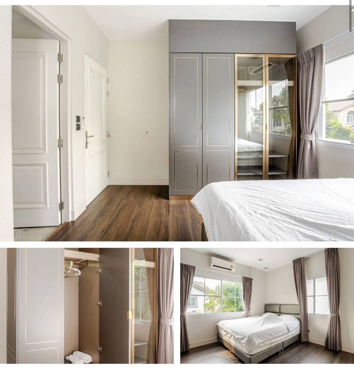 For RentHouseVipawadee, Don Mueang, Lak Si : Single house for rent 📍 Nantawan Ramintra-Paholyothin 50 📍 4 bedrooms, 4 bathrooms, fully furnished and equipped with appliances