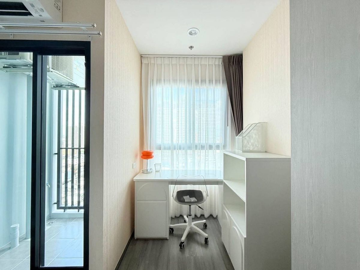 For RentCondoSeri Thai, Ramkhamhaeng Nida : For rent 🔥 Ideo Ramkhamhaeng - Lam Sali Station 🔥 Fully furnished and equipped with appliances