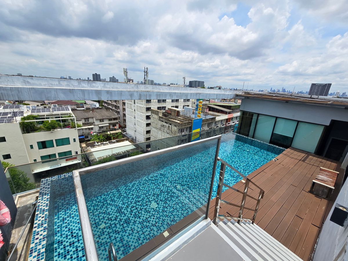 ขายคอนโดปิ่นเกล้า จรัญสนิทวงศ์ : ขายคอนโด Library Houze จรัญฯ 13⚫ห้องมุม ♟️ แบบห้องนี้ มีแค่ 1 ห้อง ต่อ 1 ชั้น