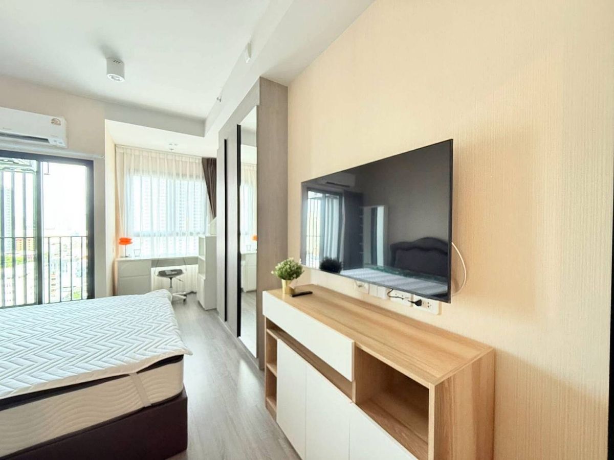 For RentCondoSeri Thai, Ramkhamhaeng Nida : For rent 🔥 Ideo Ramkhamhaeng - Lam Sali Station 🔥 Fully furnished and equipped with appliances