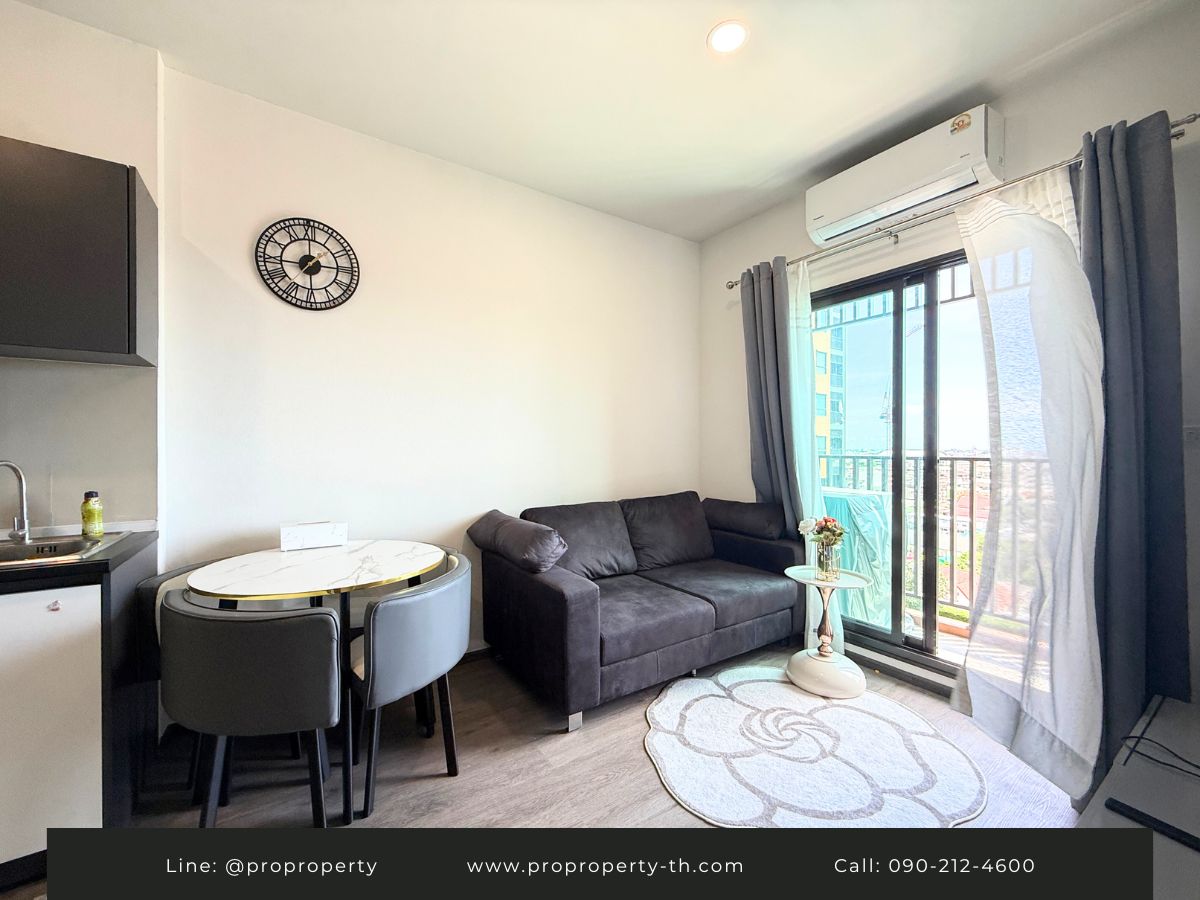 ให้เช่าคอนโดท่าพระ ตลาดพลู วุฒากาศ : ปล่อยเช่า คอนโดทำเลดี ติดรถไฟฟ้า BTS วุฒากาศ โครงการ Rich Point