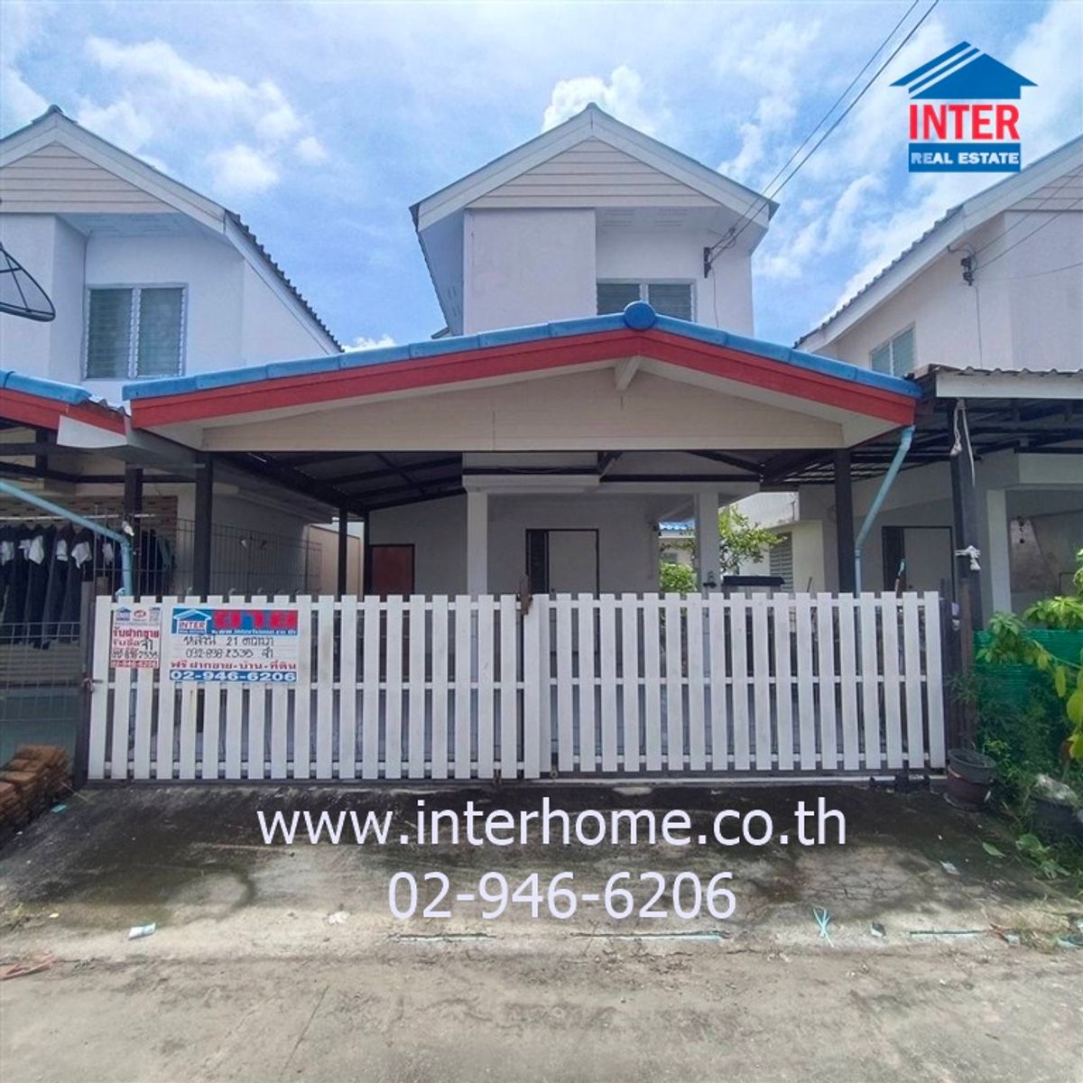 For SaleHousePathum Thani,Rangsit, Thammasat : 2 storey detached house, 21 sq.w. Village, Aua Arthorn Village, Project 10/2, Khlong 10, Rangsit-Nakhon Nayok Road Khlong Rangsit Road-Prayoon Sak, Khlong Sip Road, Thanyaburi, Pathum Thani