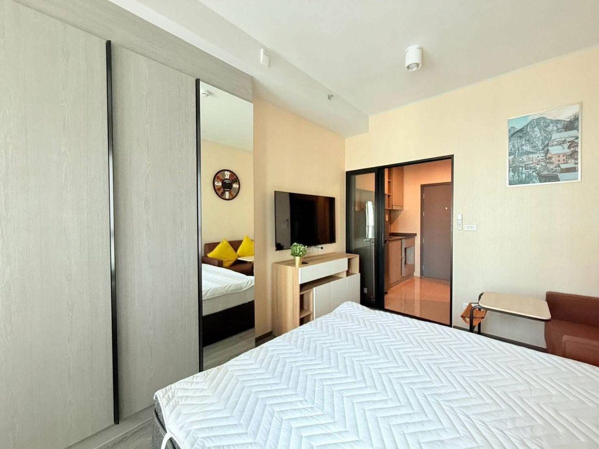 For RentCondoSeri Thai, Ramkhamhaeng Nida : For rent 🔥 Ideo Ramkhamhaeng - Lam Sali Station 🔥 Fully furnished and equipped with appliances