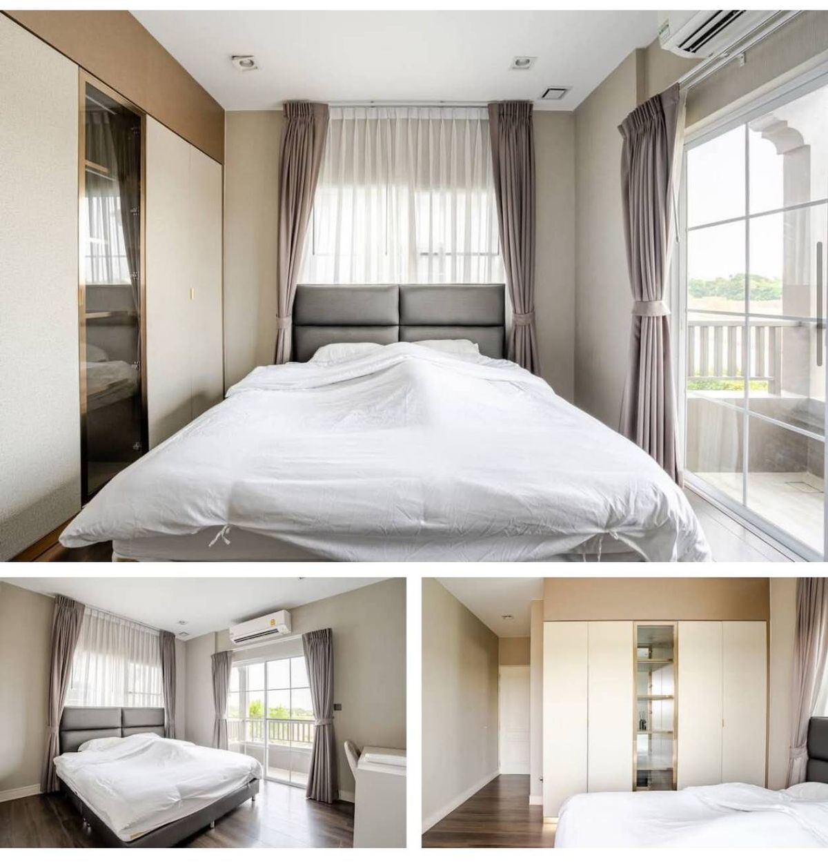 For RentHouseVipawadee, Don Mueang, Lak Si : Single house for rent 📍 Nantawan Ramintra-Paholyothin 50 📍 4 bedrooms, 4 bathrooms, fully furnished and equipped with appliances