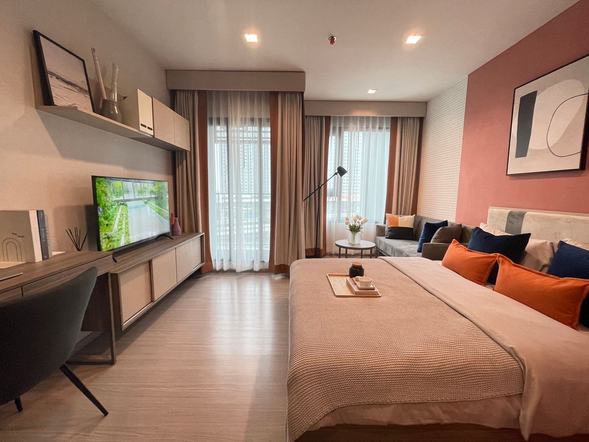 For RentCondoThaphra, Talat Phlu, Wutthakat : Rent a sample room Free for rent, very beautiful room 15,000/month