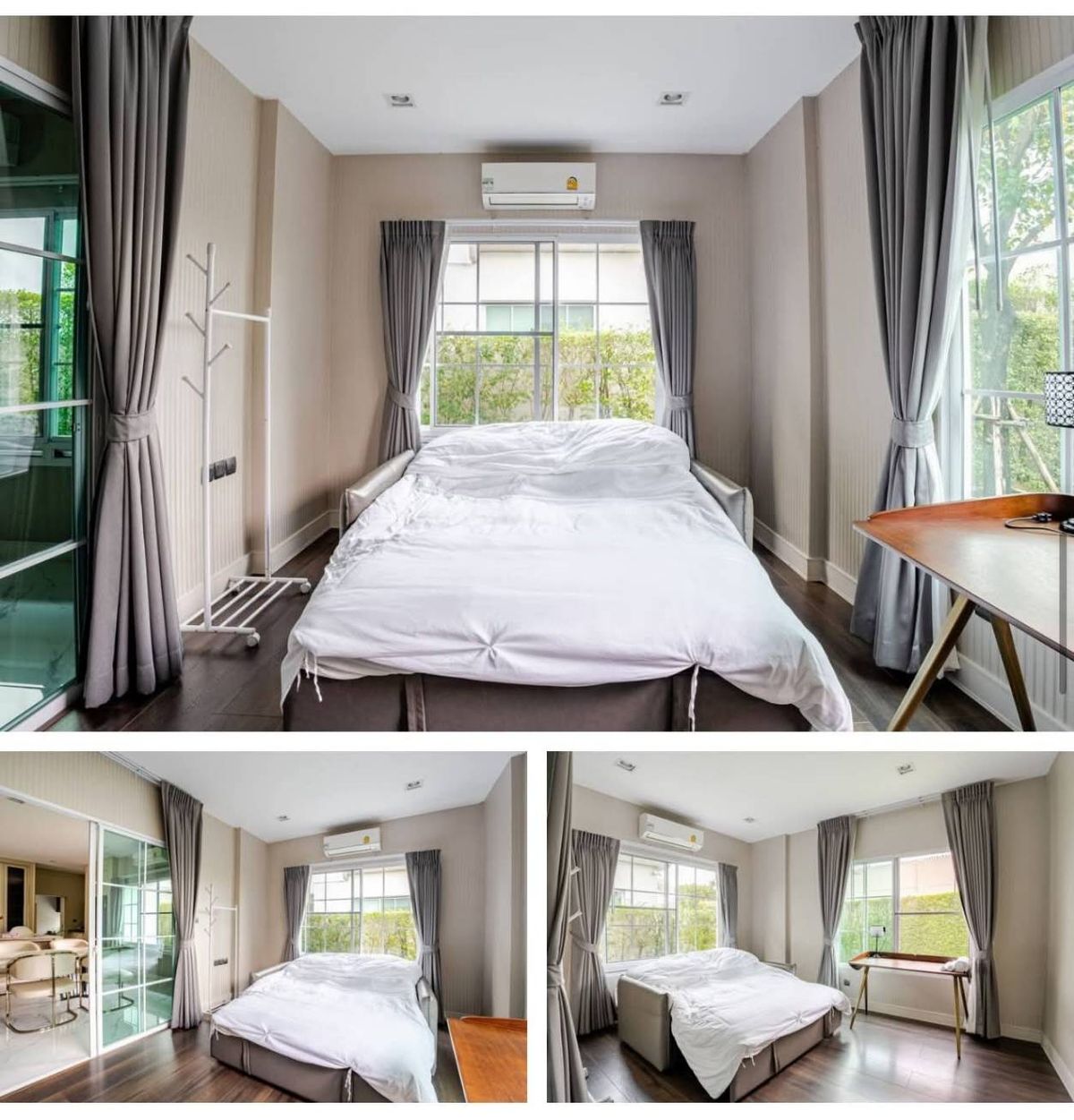 For RentHouseVipawadee, Don Mueang, Lak Si : Single house for rent 📍 Nantawan Ramintra-Paholyothin 50 📍 4 bedrooms, 4 bathrooms, fully furnished and equipped with appliances