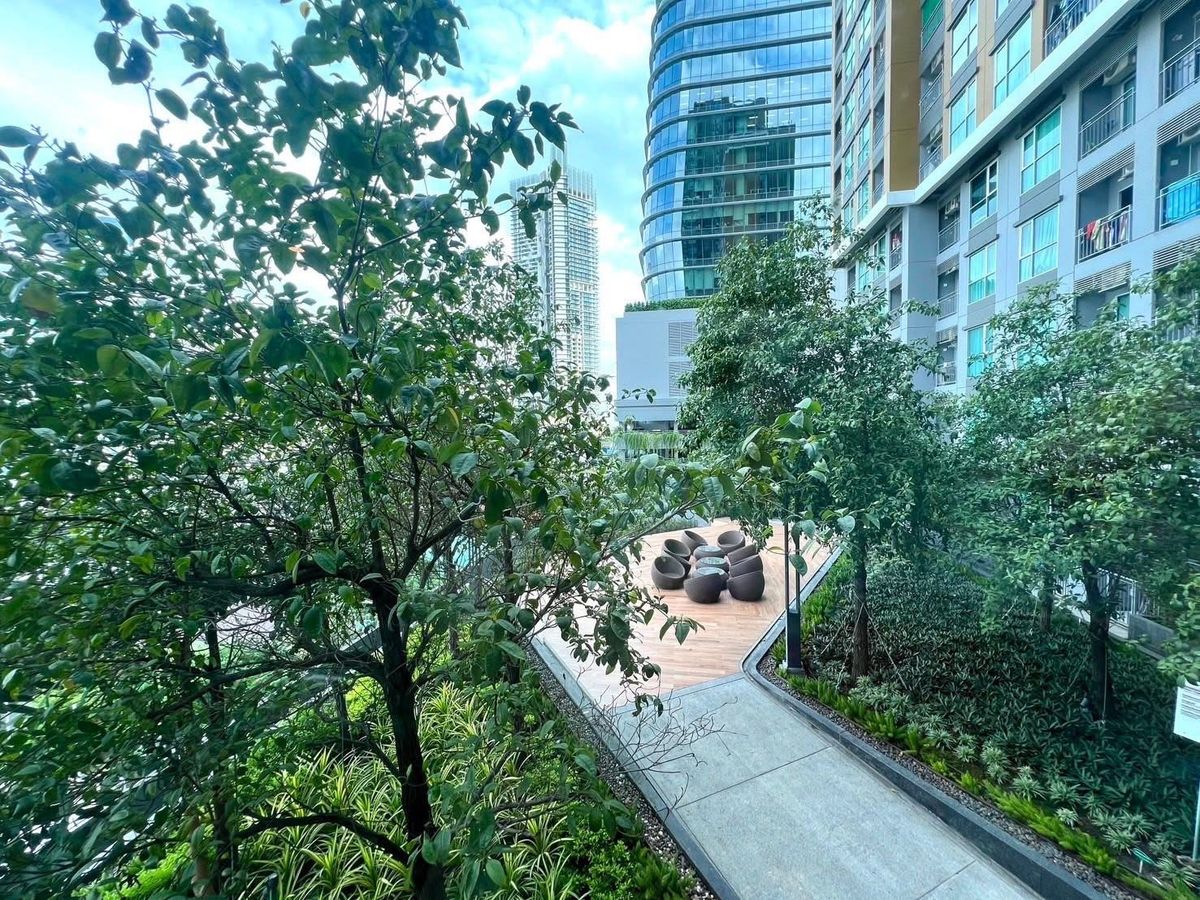 For RentCondoRama3 (Riverside),Satupadit : For rent ✨ Lumpini Place Rama 3 - Riverine ✨ Fully furnished and equipped, near BRT Wat Dan 600 meters.