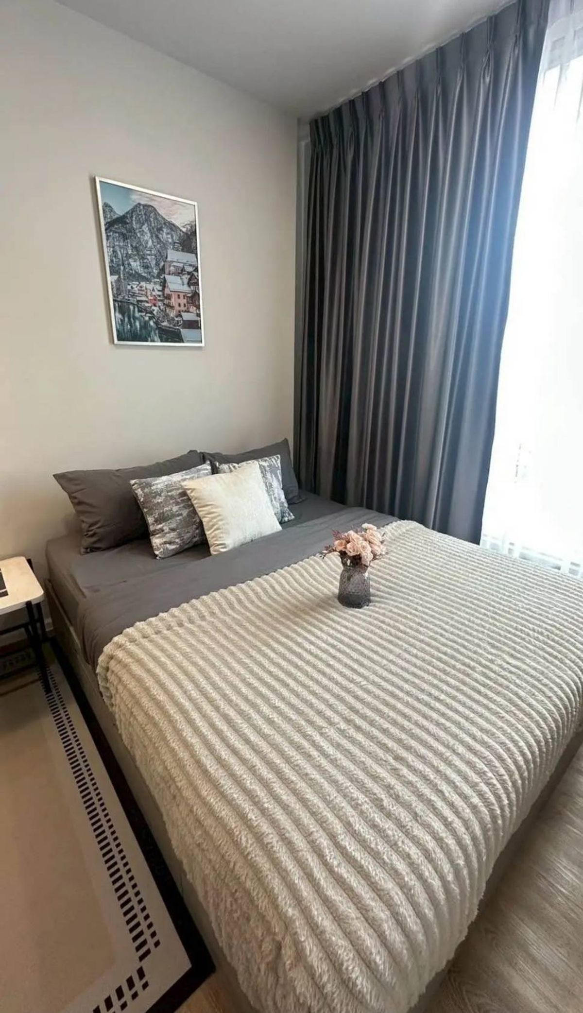 For RentCondoRamkhamhaeng, Hua Mak : For rent ✨ Modiz Rhyme Ramkhamhaeng ✨ Fully furnished and equipped, near MRT Ramkhamhaeng