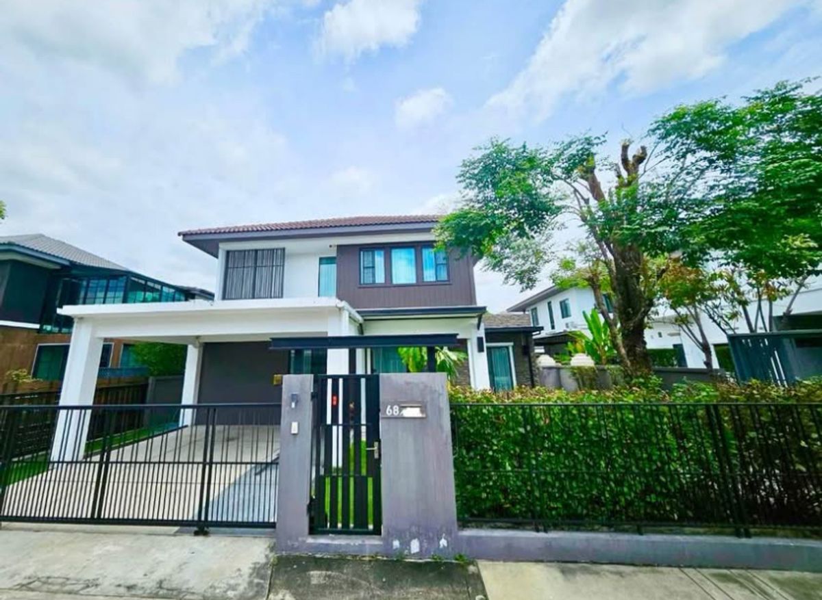 ให้เช่าบ้านบางนา แบริ่ง ลาซาล : ให้เช่าบ้านเดี่ยวหรู มัณฑนา บางนา กม.7 ใกล้ทางด่วน และห้าง Mega Bangna