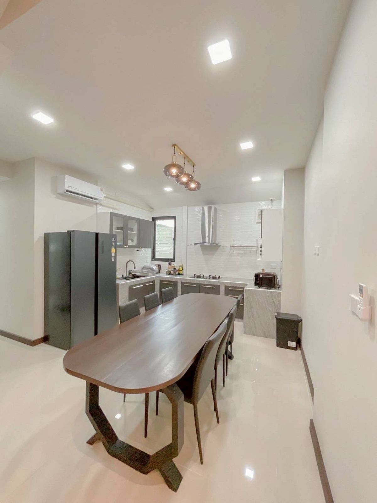 TownhomePattanakan, Srinakarin : Sell/rent 3 -story townhome near Laem Thong athletes New renovated house (N.1874)