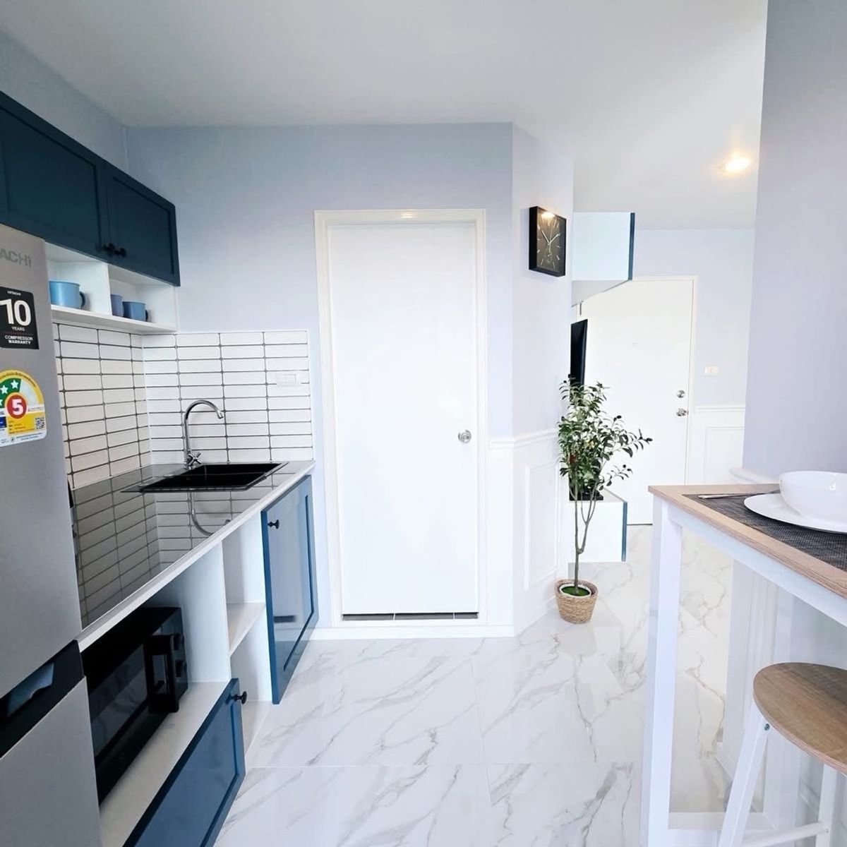 For SaleCondoPattaya, Bangsaen, Chonburi : 📍 Lumpini Seaview Jomtien (Lumpini Seaview Jomtien)Building D, 26th floor | Full sea view