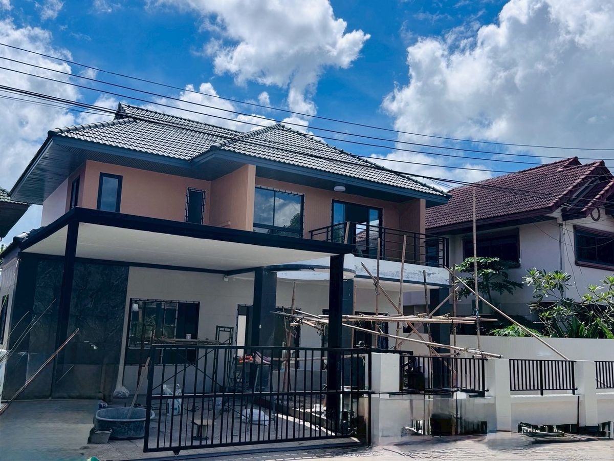 For SaleHouseVipawadee, Don Mueang, Lak Si : Selling a 4 -bed detached house, Sasiwan Don Mueang, new renovated, beautiful, ready to stay