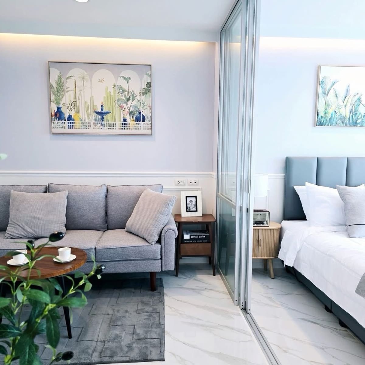 For SaleCondoPattaya, Bangsaen, Chonburi : 📍 Lumpini Seaview Jomtien (Lumpini Seaview Jomtien)Building D, 26th floor | Full sea view