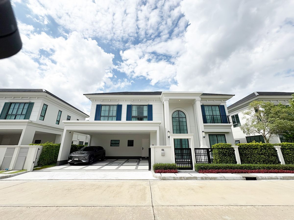 HouseBangna, Bearing, Lasalle : ✨บ้านเดี่ยวหรู 2 ชั้น ใกล้คลับเฮาส์ เศรษฐสิริ บางนา กม.10 | แสนสิริ✨