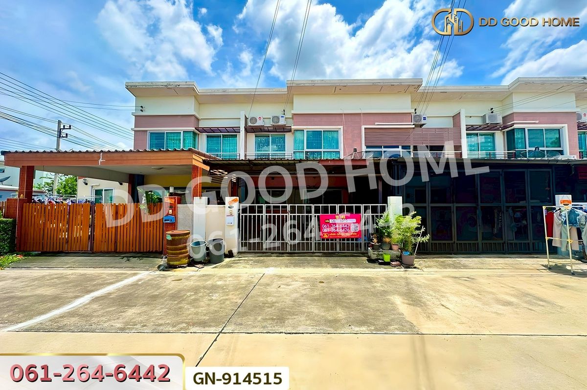 For SaleTownhomePathum Thani,Rangsit, Thammasat : GN-914515 Townhomes at Novo Ville Bangkok-Pathum Thani, near Pathum Thani City Hall
