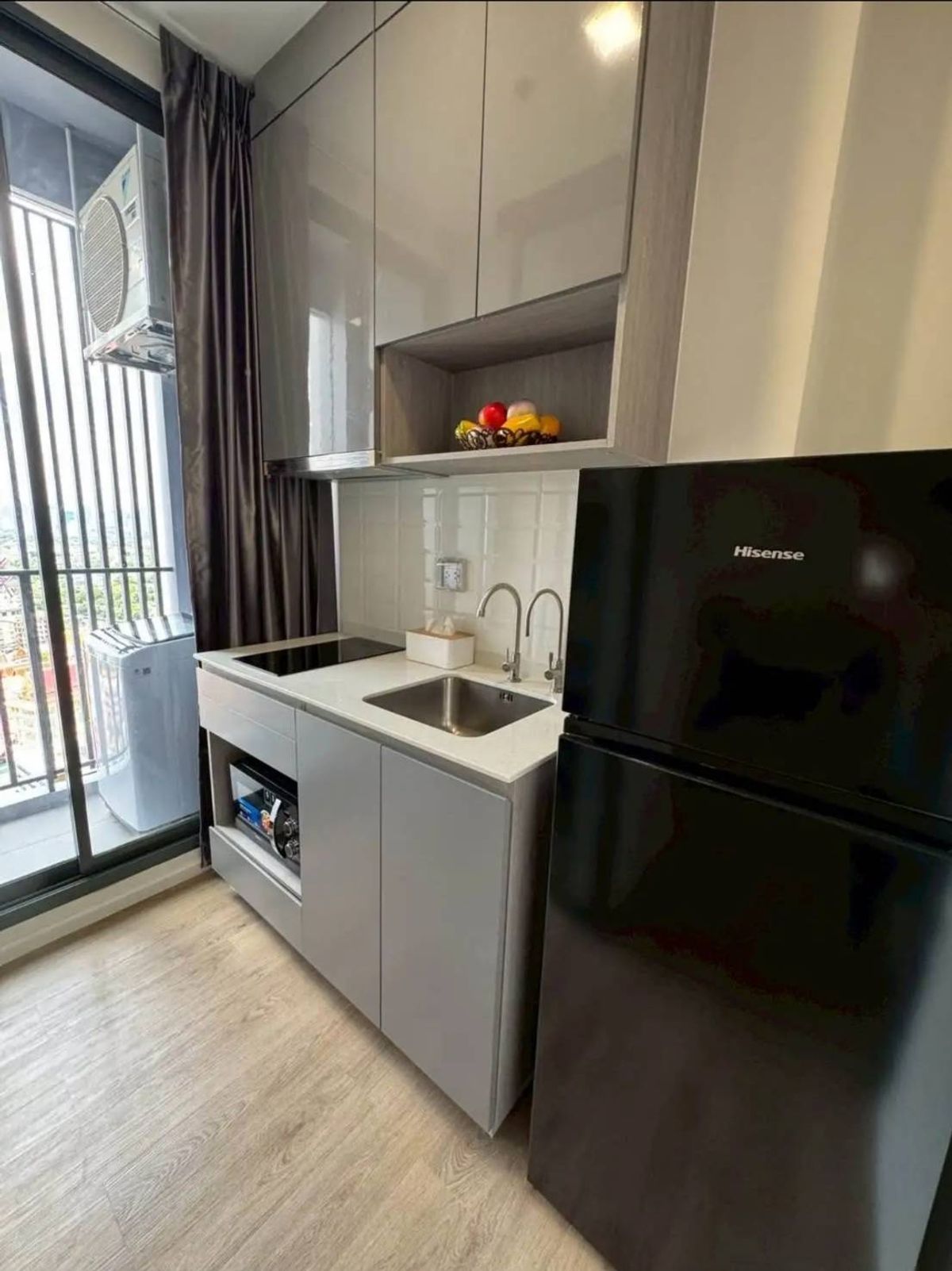 For RentCondoRamkhamhaeng, Hua Mak : For rent ✨ Modiz Rhyme Ramkhamhaeng ✨ Fully furnished and equipped, near MRT Ramkhamhaeng