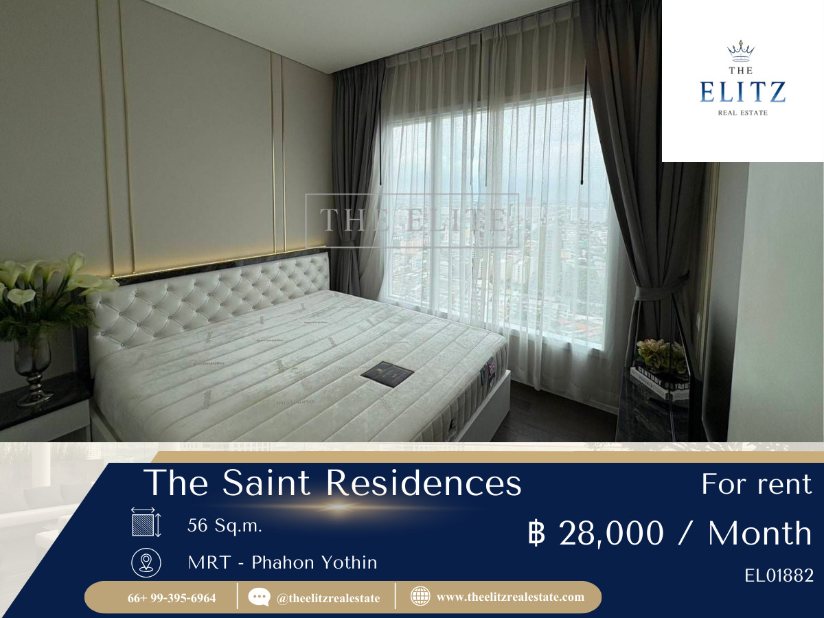 For RentCondoLadprao, Central Ladprao : ✨ Prime Location | The Saint Residences, Full Potential Life Location 💯