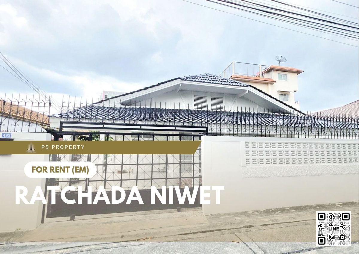 For RentHouseRathburana, Suksawat : Single house for rent ✨ Ratchada Niwet ✨ 4 bedrooms, 3 bathrooms, fully furnished and equipped with appliances