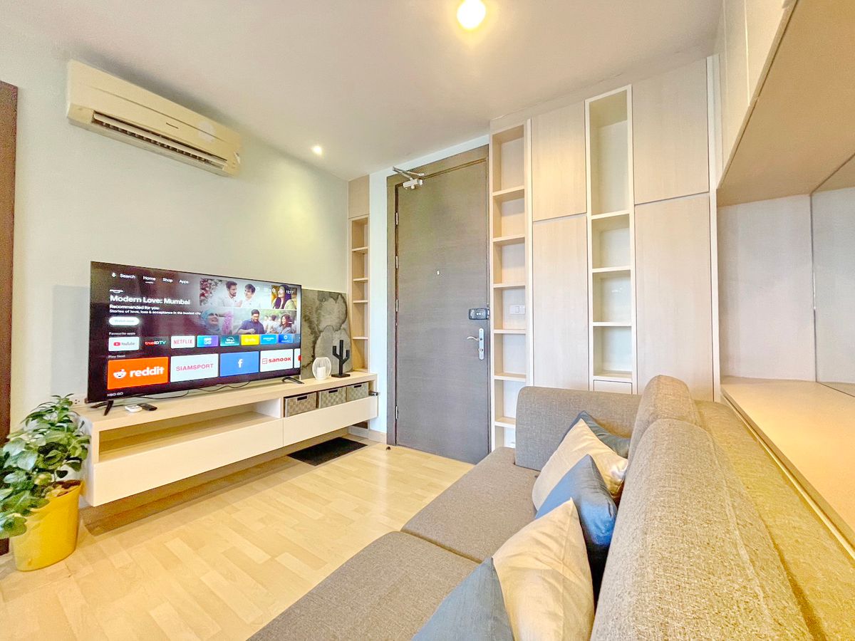 For RentCondoRatchadapisek, Huaikwang, Suttisan : 9633♛ 1 bedroom rent Ratchada ♜mrt Ratchadaphisek
