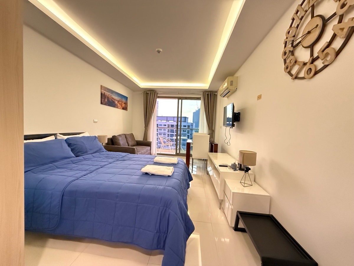 For RentCondoPattaya, Bangsaen, Chonburi : Condo For rent, Laguna Beach 3 Maldives, Pattaya 1bed 1 bath near Jomtien Beach size 24.42sqm. poolview