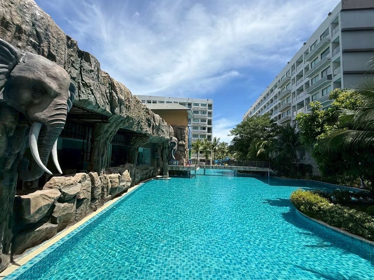 For RentCondoPattaya, Bangsaen, Chonburi : Condo For rent, Laguna Beach 3 Maldives, Pattaya 1bed 1 bath near Jomtien Beach size 24.42sqm. poolview