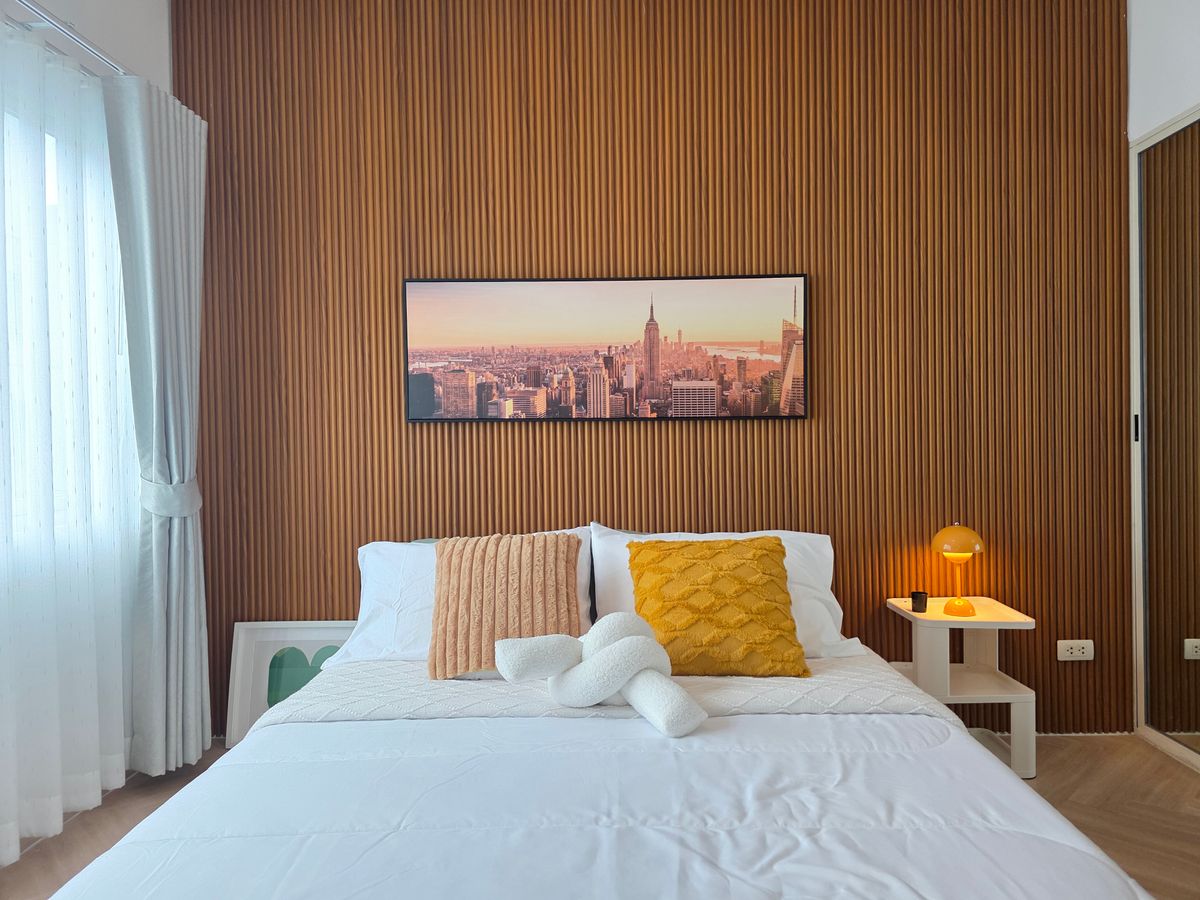 For SaleCondoOnnut, Udomsuk : K-6562 Urgent sale! Condo a space Sukhumvit 77, newly decorated, ready to be near BTS Sri Nuch