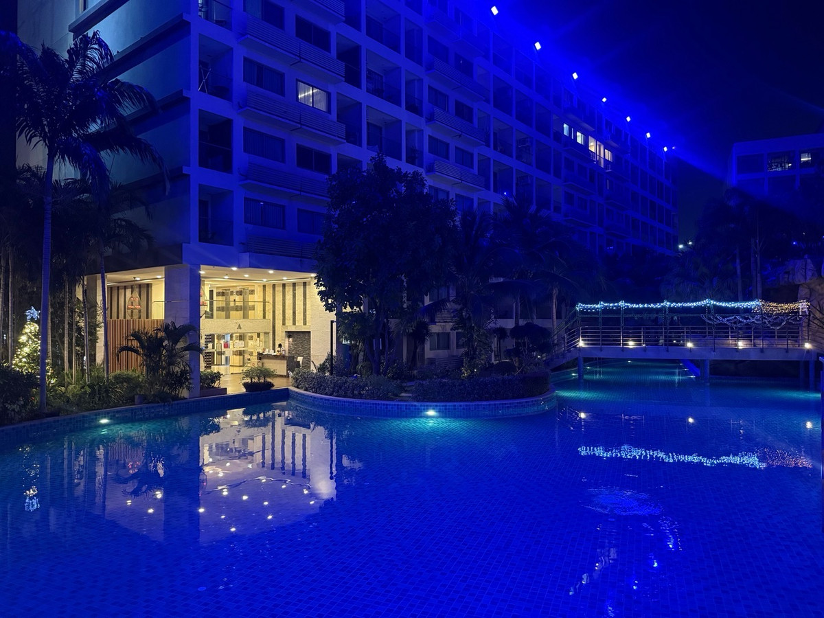 For RentCondoPattaya, Bangsaen, Chonburi : Condo For rent, Laguna Beach 3 Maldives, Pattaya 1bed 1 bath near Jomtien Beach size 24.42sqm. poolview