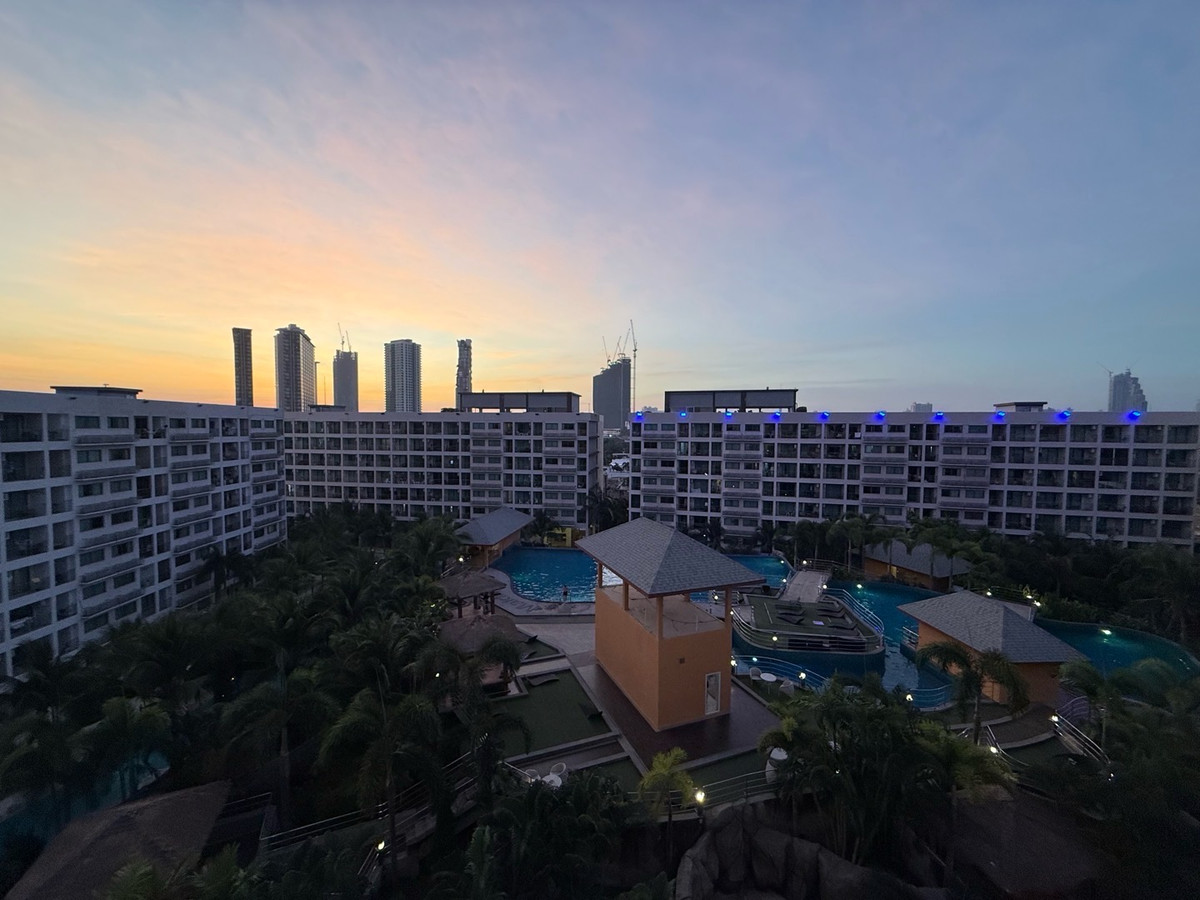 For RentCondoPattaya, Bangsaen, Chonburi : Condo For rent, Laguna Beach 3 Maldives, Pattaya 1bed 1 bath near Jomtien Beach size 24.42sqm. poolview