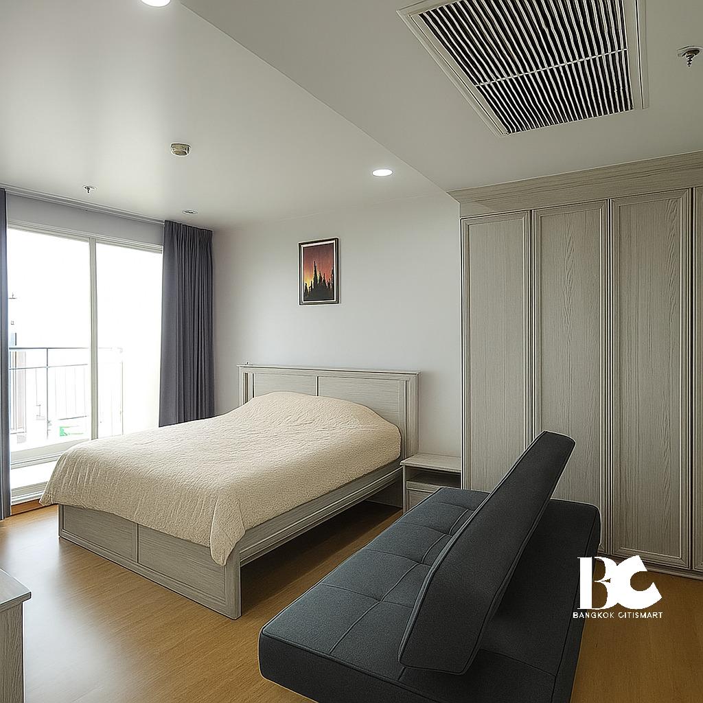 For SaleCondoRama9, Petchburi, RCA : 🔥Urgent Sale🔥 Supalai Wellington* near MRT Cultural Center, fully furnished, ready to move in