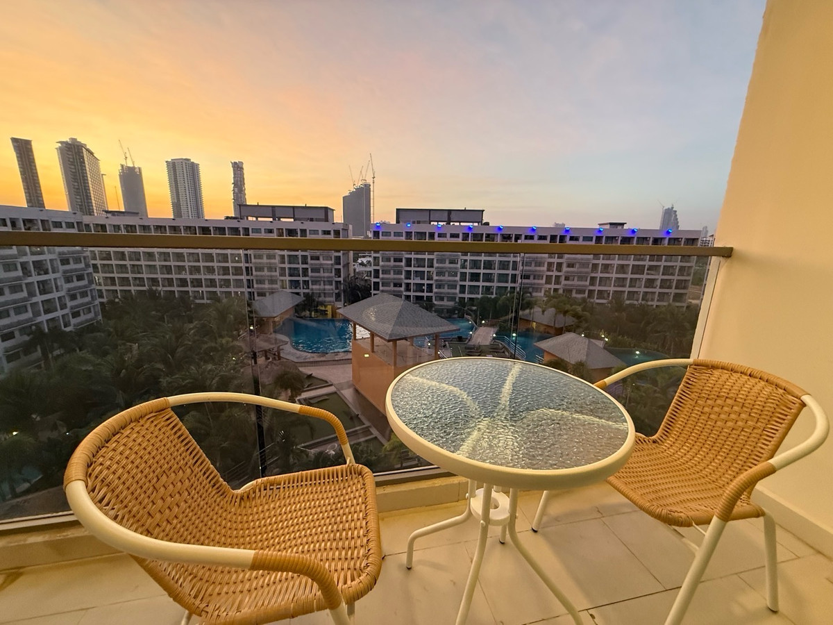 For RentCondoPattaya, Bangsaen, Chonburi : Condo For rent, Laguna Beach 3 Maldives, Pattaya 1bed 1 bath near Jomtien Beach size 24.42sqm. poolview