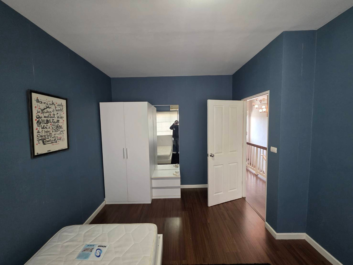 For RentTownhomeVipawadee, Don Mueang, Lak Si : Rent a town, Town, Avenue Six, Vibhavadi 60, near Central Ram Inthra only 11 minutes.