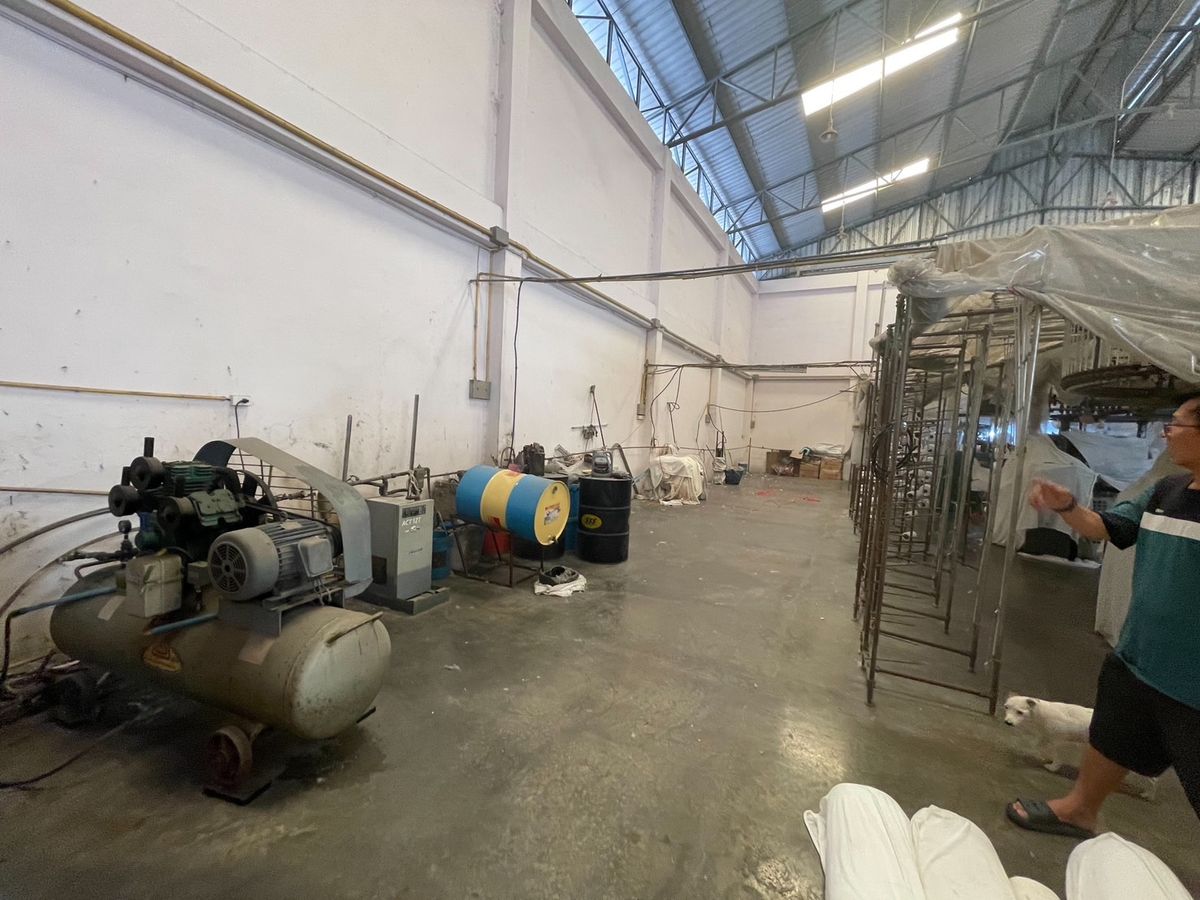 ขายโรงงานมหาชัย สมุทรสาคร : ขายโรงงานพร้อมบ้าน 3ชั้น ซอยเทศบาลคลองมะเดื่อ กระทุ่มแบน สมุทรสาคร