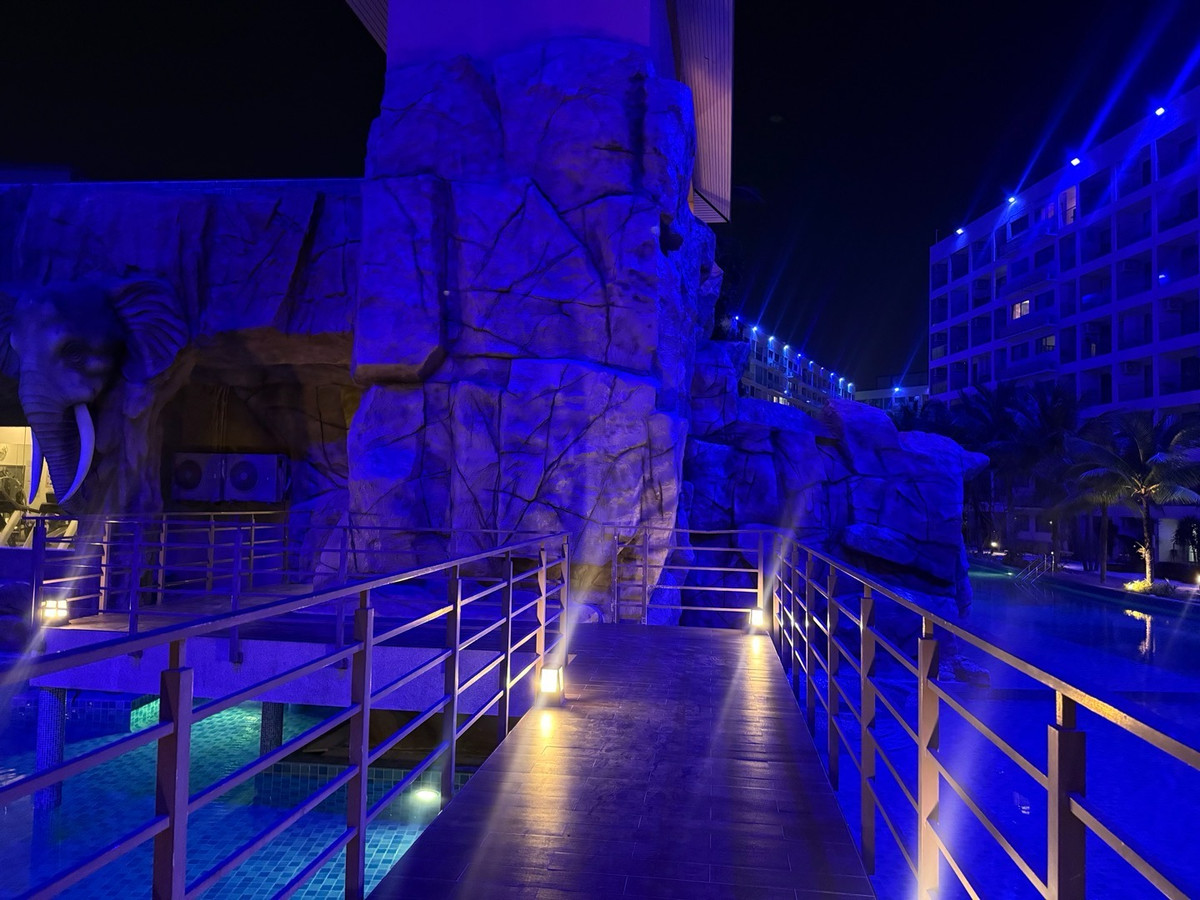 For RentCondoPattaya, Bangsaen, Chonburi : Condo For rent, Laguna Beach 3 Maldives, Pattaya 1bed 1 bath near Jomtien Beach size 24.42sqm. poolview