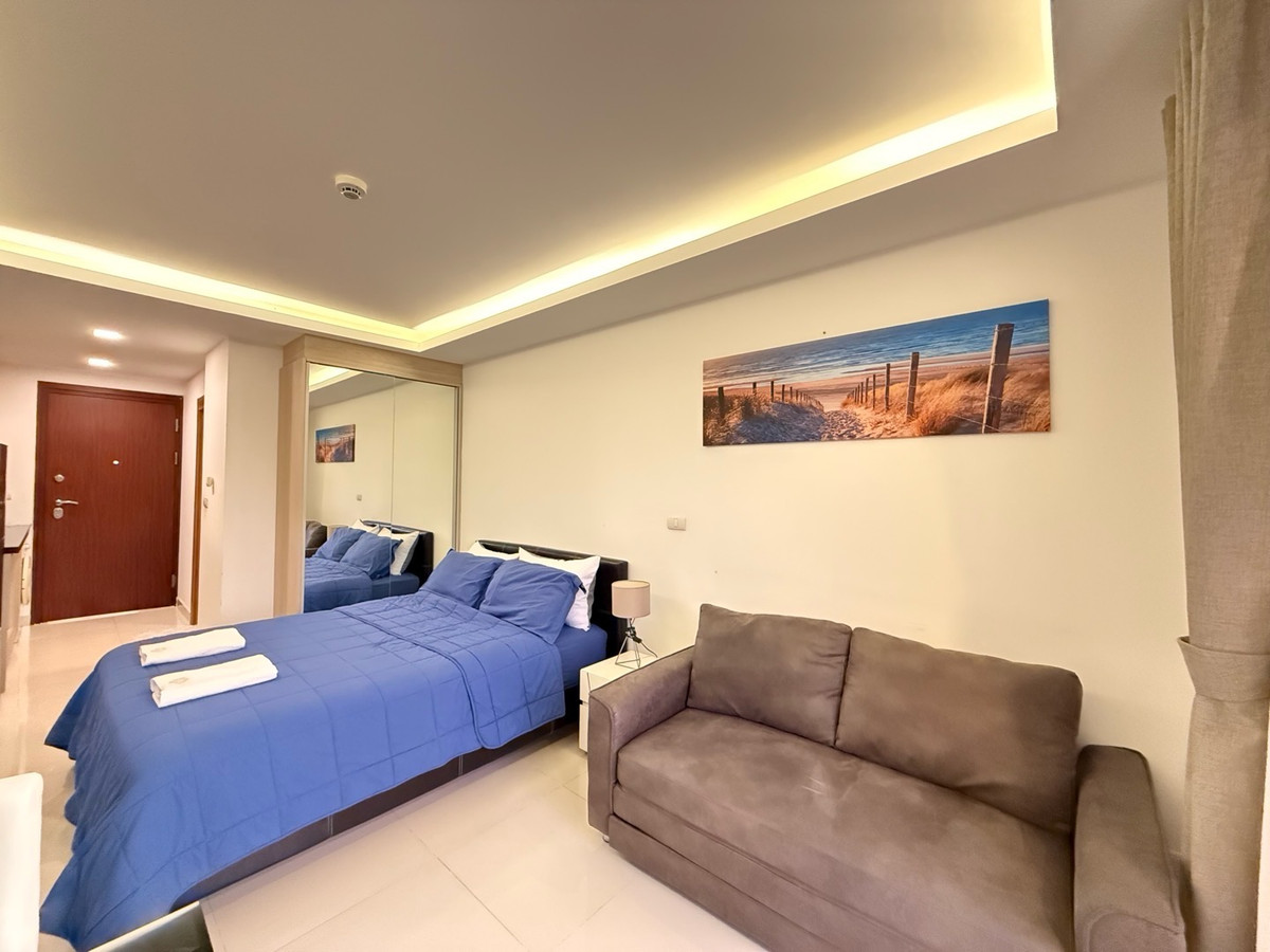 For RentCondoPattaya, Bangsaen, Chonburi : Condo For rent, Laguna Beach 3 Maldives, Pattaya 1bed 1 bath near Jomtien Beach size 24.42sqm. poolview