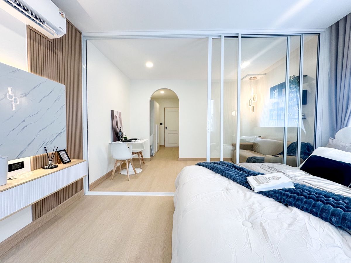 For SaleCondoLadprao, Central Ladprao : Sell‼ ️ Condo Ratchada Prestim Condo near the train  The whole room renovated Ready