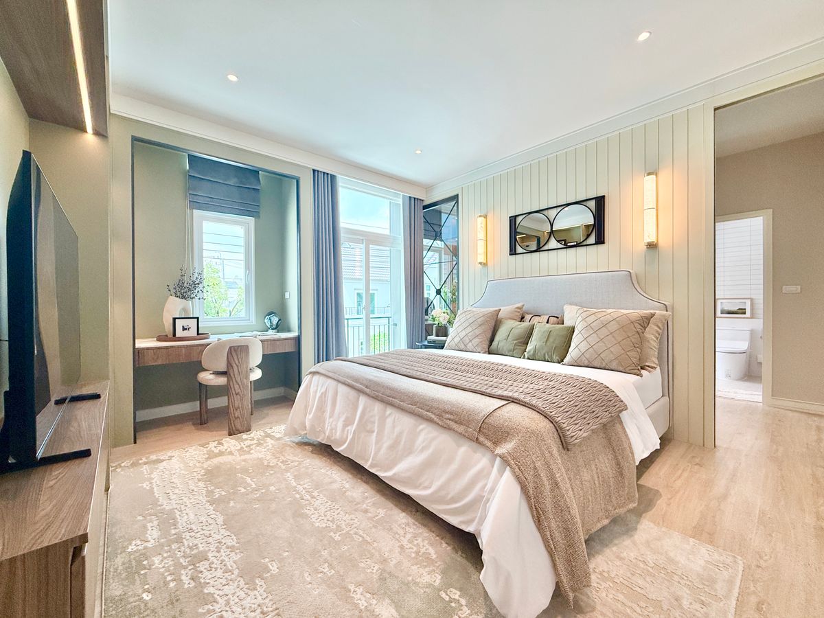 ขายบ้านนวมินทร์ รามอินทรา : Saransiri Chatuchot ส่วนกลางใหญ่กว่า 6 ไร่ บ้านเดี่ยว 3–4 นอน เริ่ม 7.99 ลบ. 📞 092-690-5445 เปิดจองรอบ Presale 4–5 ต.ค. นี้เท่านั้น 