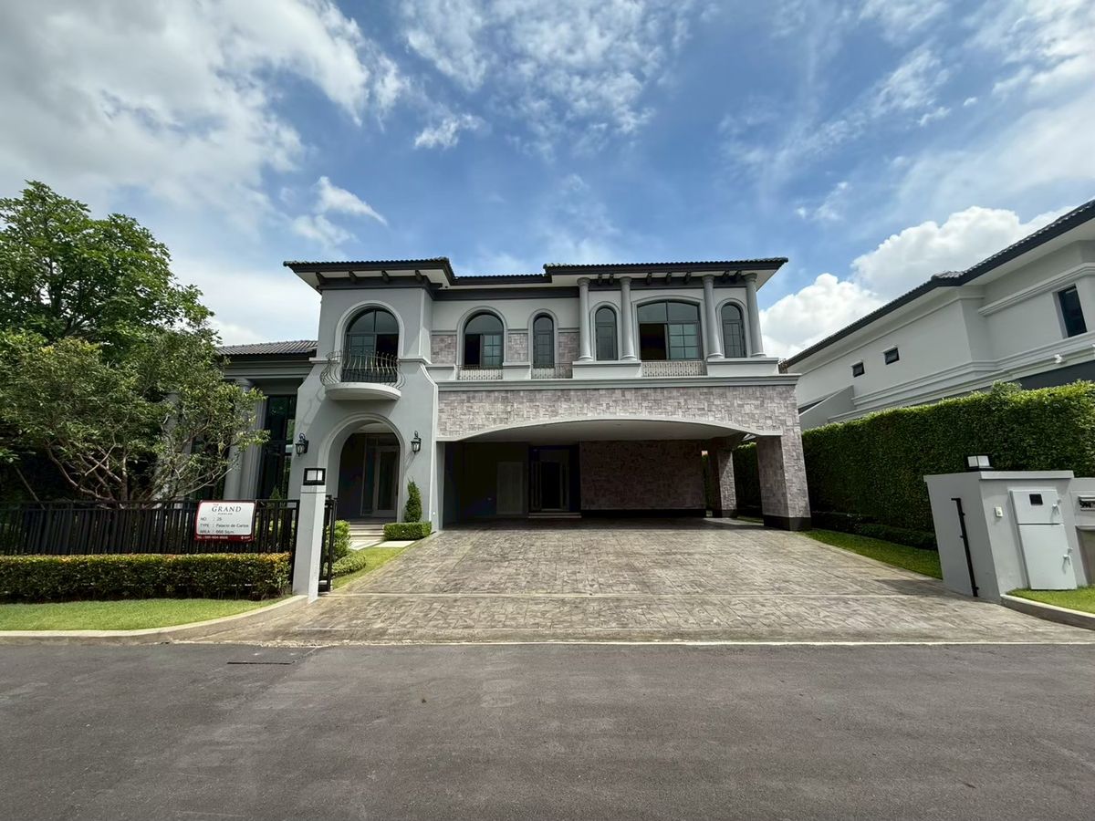 ขายบ้านปิ่นเกล้า จรัญสนิทวงศ์ : 🔥ขายด่วน🔥เดอะ แกรนด์ ปิ่นเกล้า - อัลพีน่า หลังสุดท้าย ที่ดินใหญ่กว่า 170 ตารางวา ราคาสุดคุ้ม  จัดเต็มทุกฟังก์ชัน !! 