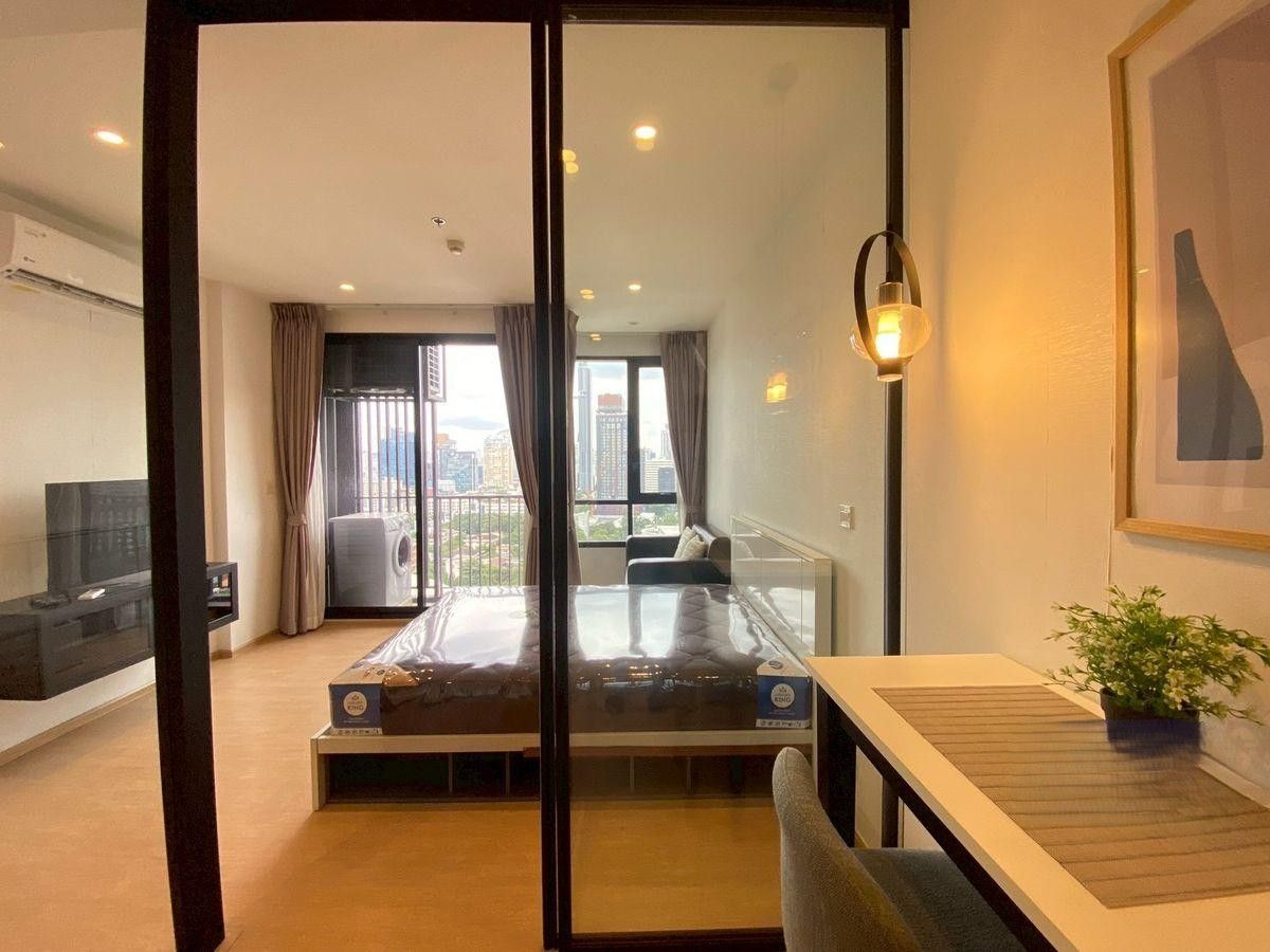 ให้เช่าคอนโดสุขุมวิท อโศก ทองหล่อ : Maru Ekkamai2 เฟอร์ครบ เครื่องใช้ไฟฟ้าครบ * Pet friendly *